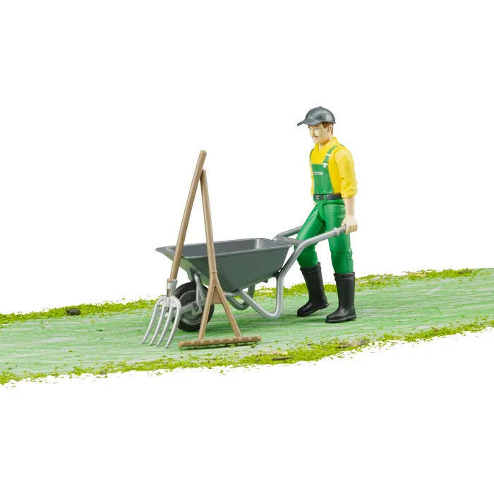 BRUDER figure set farmer with accessories - 62610