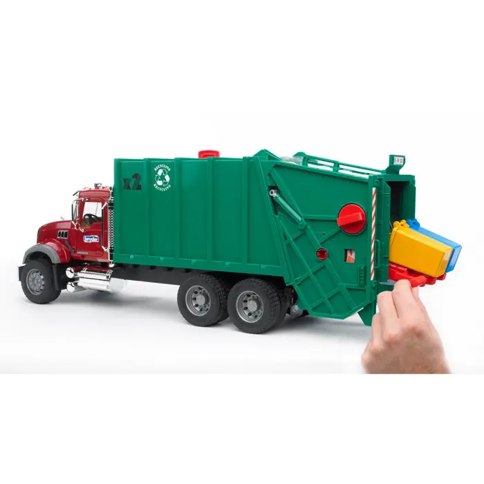 BRUDER MACK Granite Garbage Truck - 02812