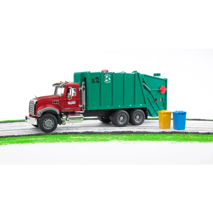 BRUDER MACK Granite Garbage Truck - 02812