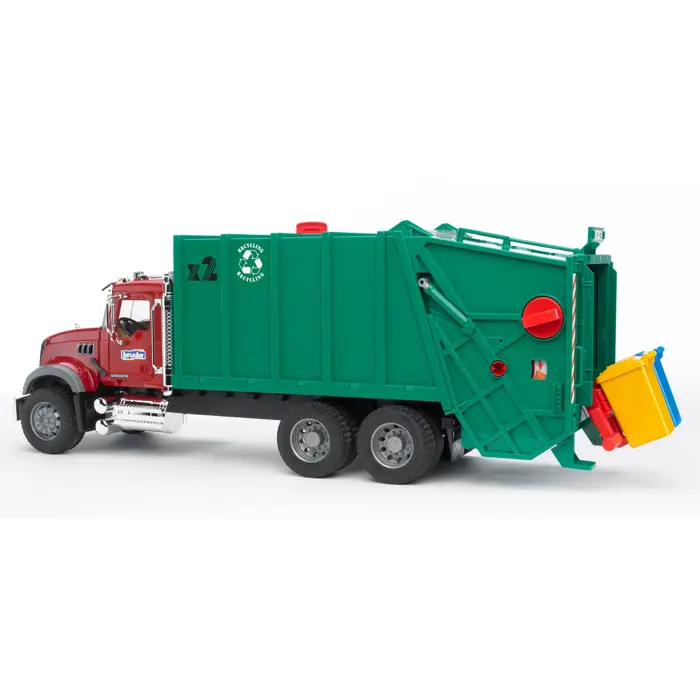 BRUDER MACK Granite Garbage Truck - 02812