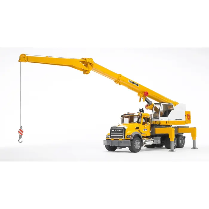 BRUDER MACK Granite Liebherr Crane Truck - 02818