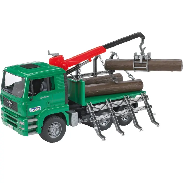 Bruder Professional Series MAN Timber Truck with Loading Crane (02769)