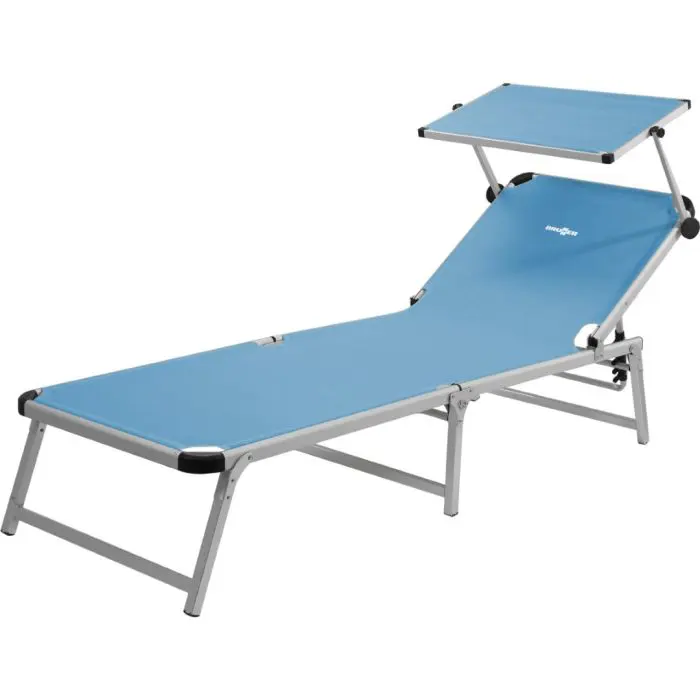BRUNNER MARBELLA Deck chair for the beach blue 0410012N.C08