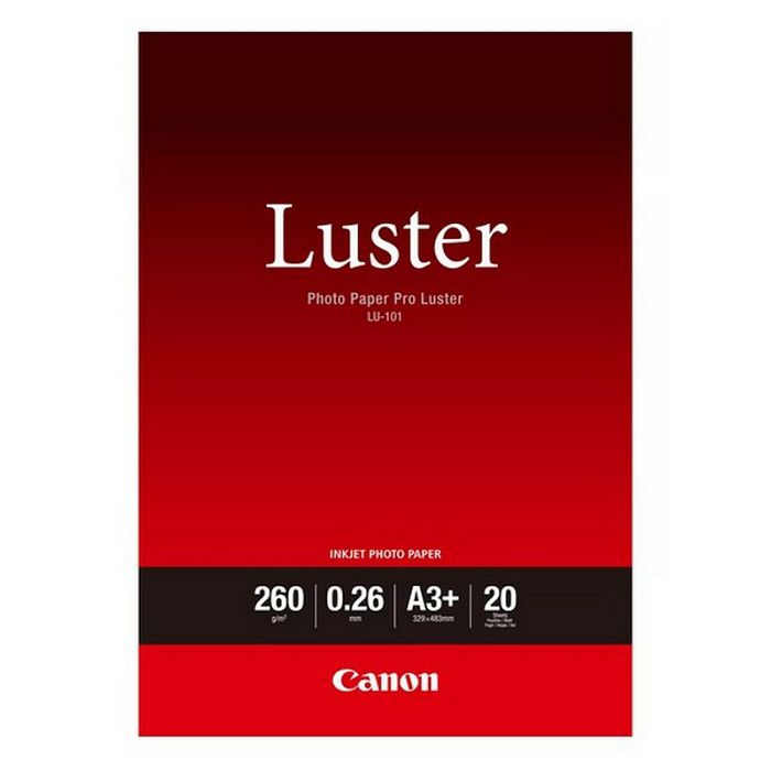 Canon Photo Luster Paper LU101 - A3+ - 20L