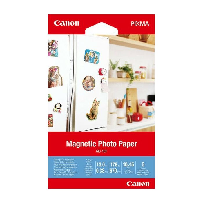 Canon Magnetski Photo Papir MG-101 10x15 - 5 L