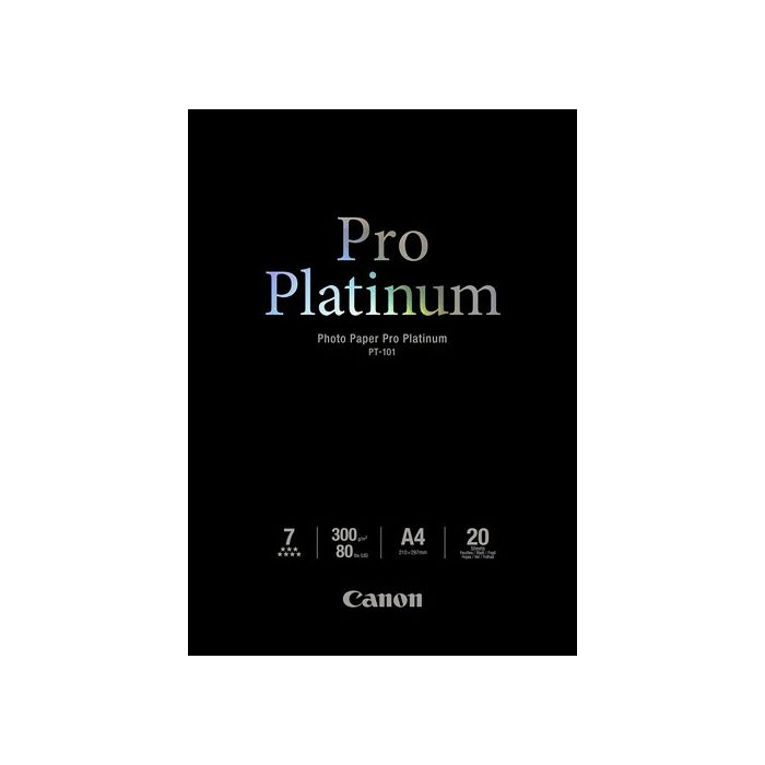 Canon Pro Platinum Pho PT101 - A4 - 20L