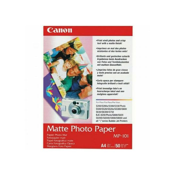 Canon Matte Photo Paper MP101 - A4 - 50L