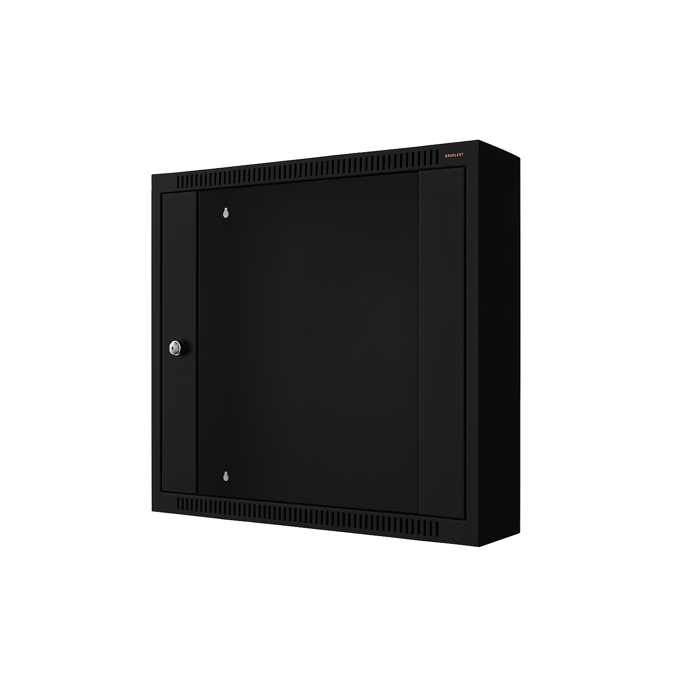 Canovate 12U SLIMLINE 600x150x599 zidni ormar CRNE boje(WKE-9-1261A)