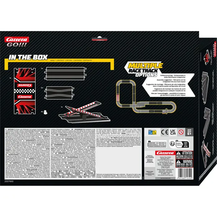 Carrera GO!!! Extension Pack - Mega, Racetrack