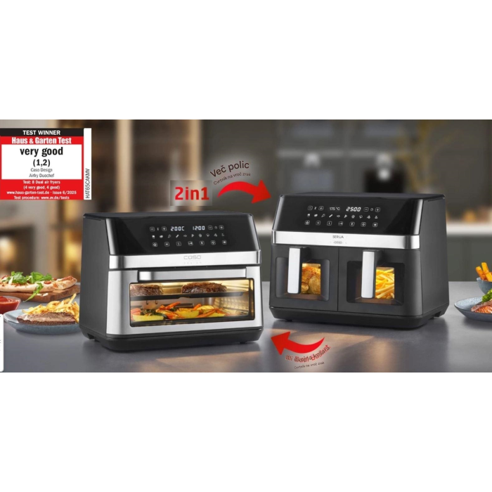 CASO AirFry Duo Chef
