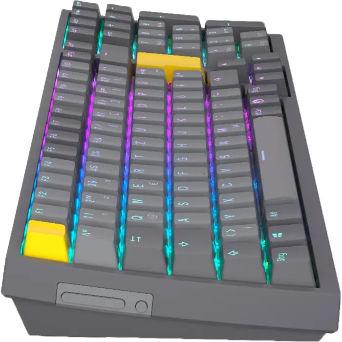 Celeris 1800 (gray, DE layout, ENDORFY Yellow by Gateron)