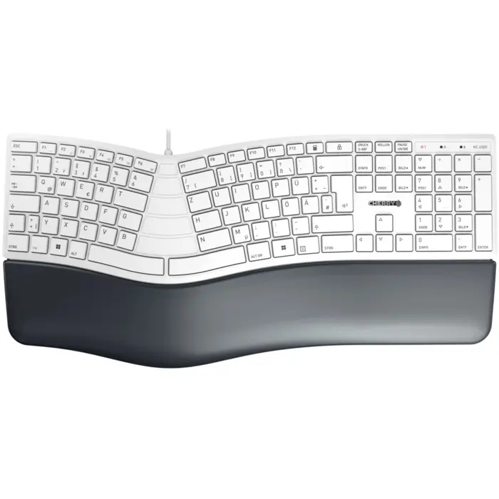 Cherry KC 4500 ERGO (white, DE layout)