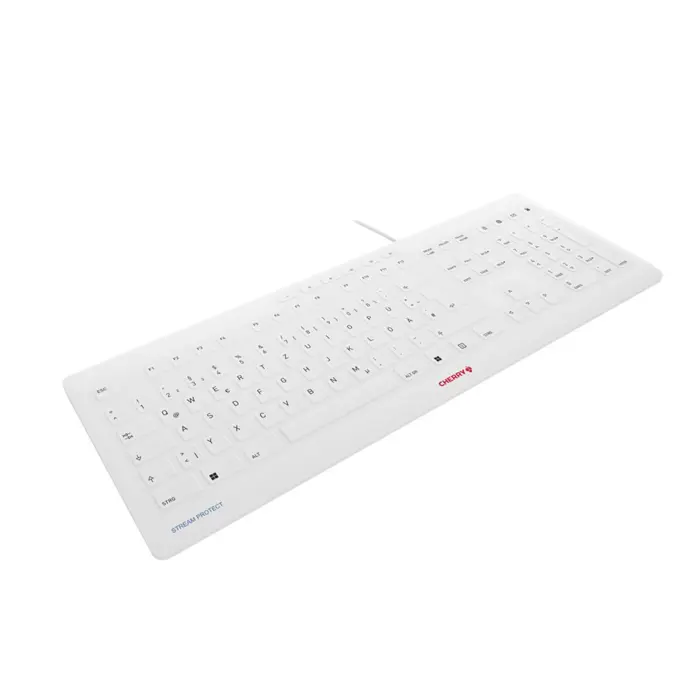 CHERRY Stream keyboard Universal USB QWERTZ German Grey