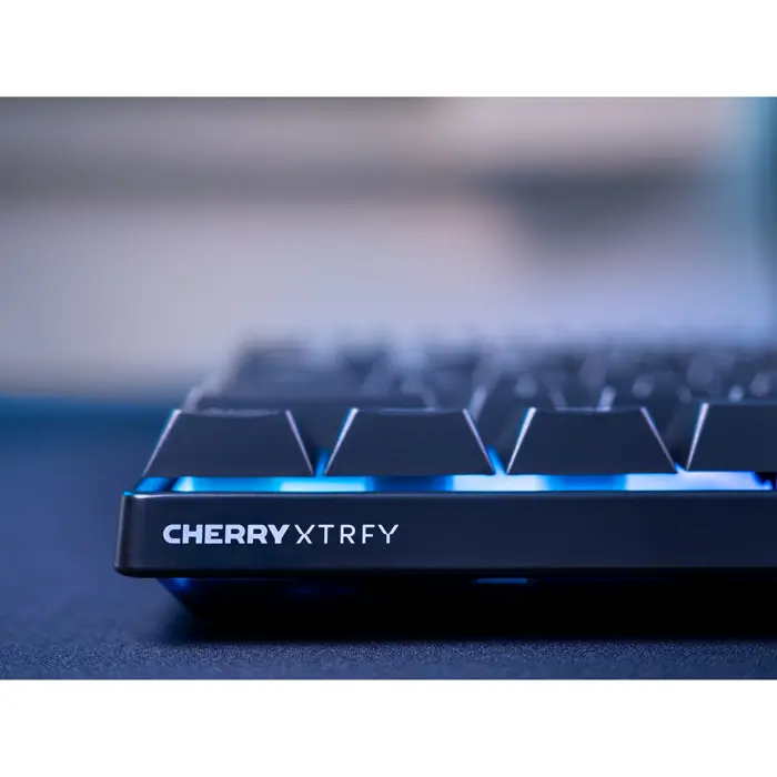 Cherry XTRFY K33 Compact Wireless (black, DE layout, rubber dome)