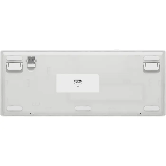 Cherry XTRFY K33 Compact Wireless (white, DE layout, rubber dome)
