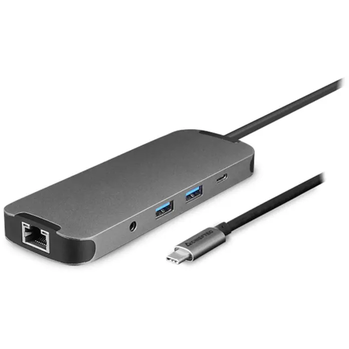 Chieftec DSC-901, docking station titanium, USB-C 3.2 Gen1