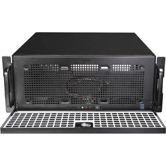 Chieftec UNC-409S-AIO-OP, Rack, Server Enclosure, Black