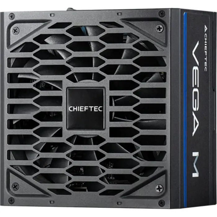 Chieftec Vega M 1000W, PC power supply black, 1x 12 pin high power GPU, 4x PCIe, cable management, 8500 watts