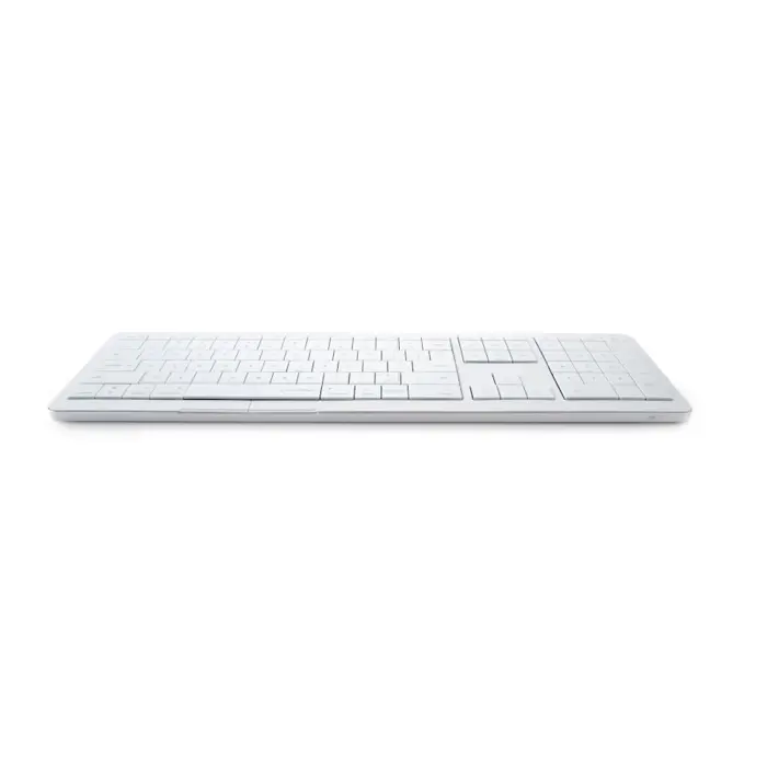 CLVX 1 Wireless Keyboard - Adaptive AI & Touch on Keys / 4-Device Bluetooth/USB-C / Silent Scissor Keys / Interactive RGB / Compatible with MacBook, iMac, iPad, Apple TV