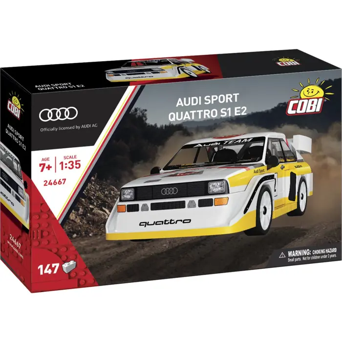 COBI Audi quattro S1 E2 (scale 1:35)