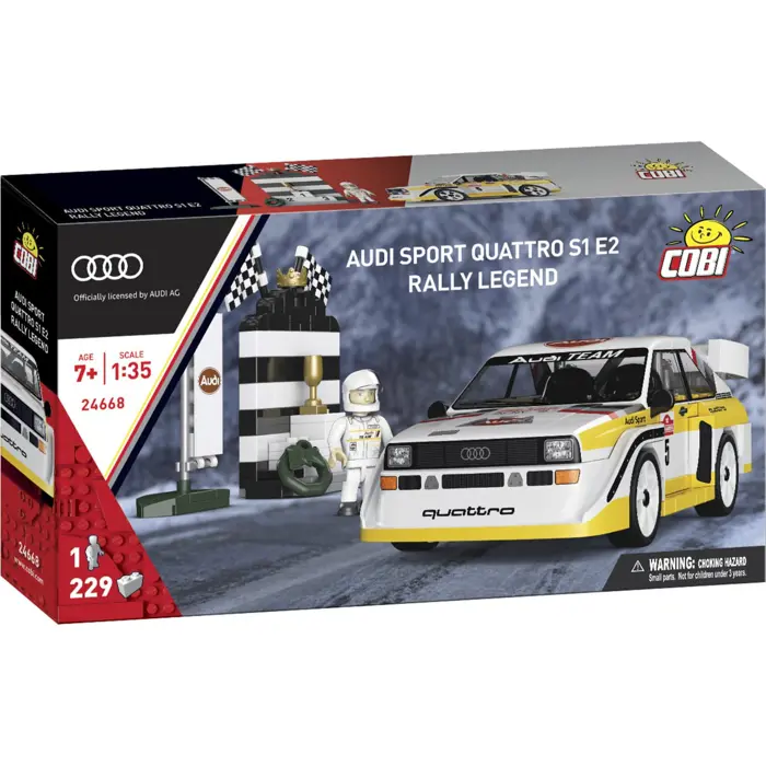 COBI Audi Sport quattro S1 E2 Rally Legend (1985) (scale 1:35)