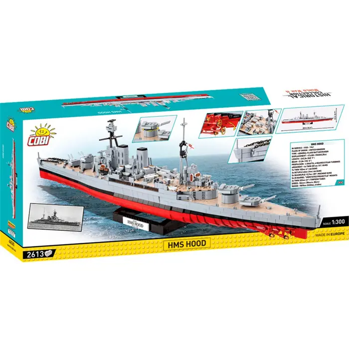 COBI Historical Collection HMS HOOD - 4830