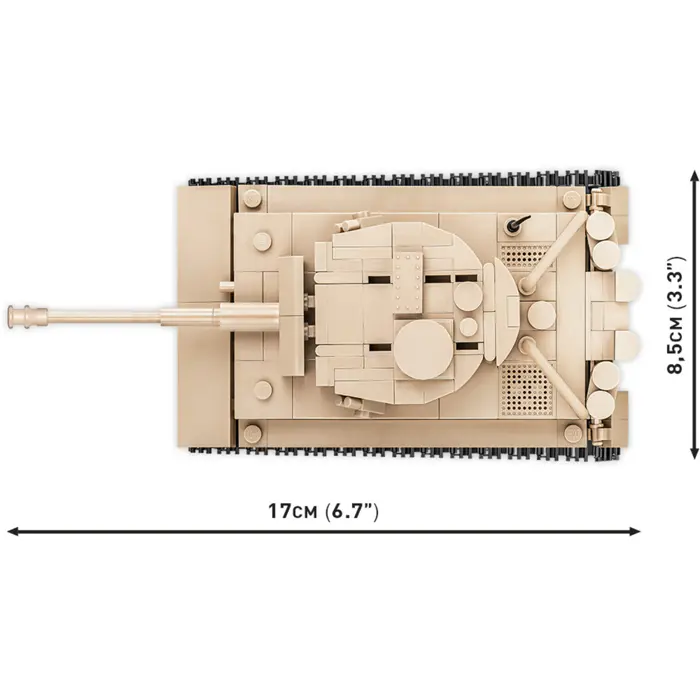 COBI PzKpfw VI Tiger 131, construction toy, scale 1:48