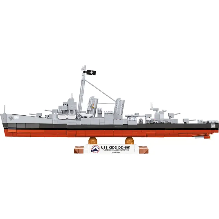 COBI USS Kidd DD-661