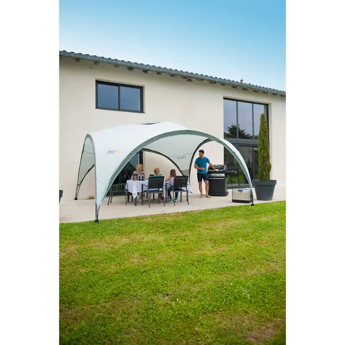 Coleman Pavilion Event Shelter, 4.5 x 4.5m (light grey/grey)