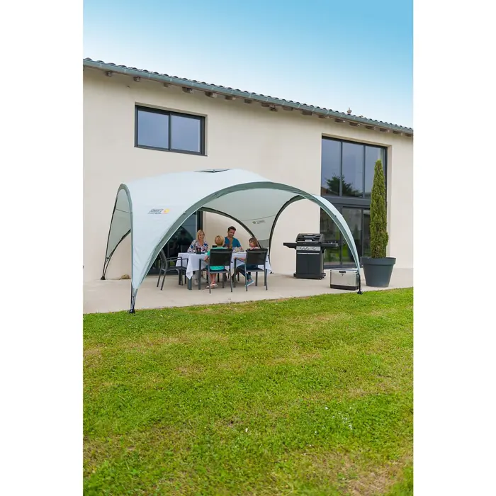 Coleman Pavilion Event Shelter, 4.5 x 4.5m (light grey/grey)