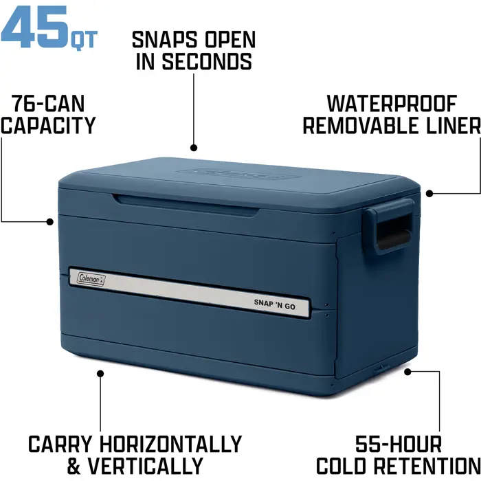 Coleman Snap'N Go 45QT (blue)