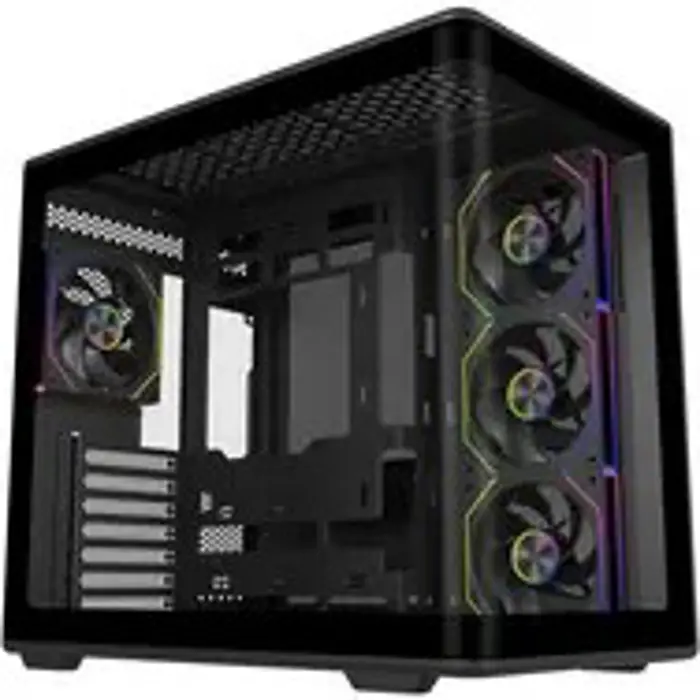 Cooler Master Elite 600 Tower Black, Transparent