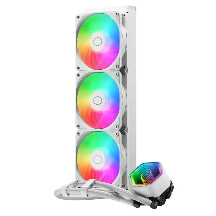 Cooler Master MasterLiquid 360 Core II White Processor Liquid cooling kit 4.72" (12 cm) 1 pc(s)
