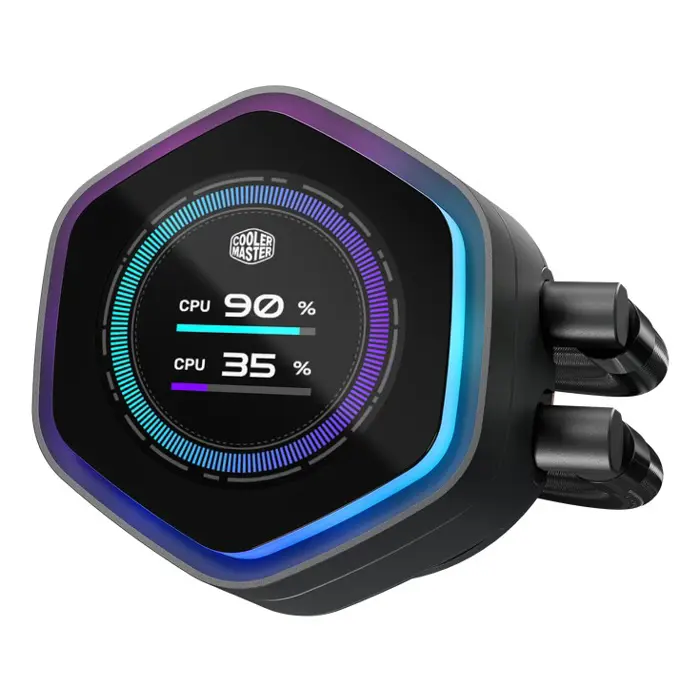 Cooler Master MasterLiquid Atmos II 360 LCD Black Processor Liquid cooling kit 12 cm 1 pc(s)