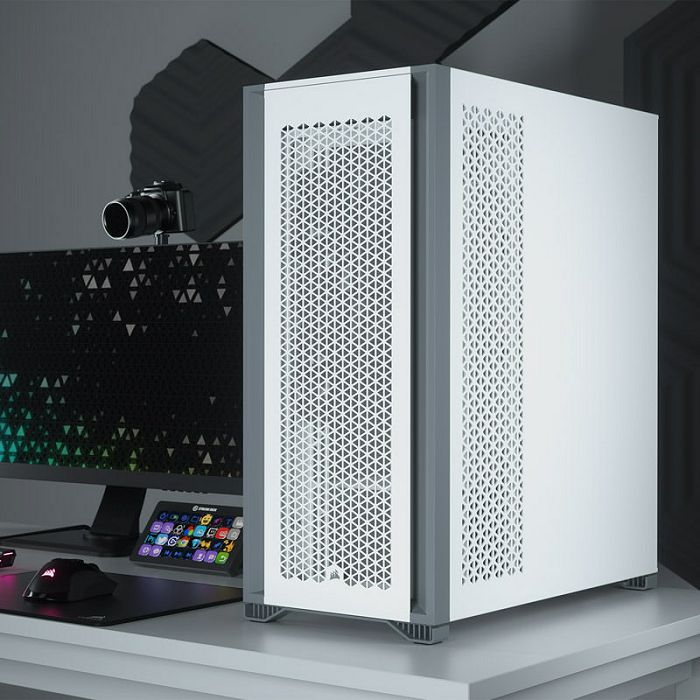 Corsair 7000D Airflow Big-Tower, Kaljeno staklo - bijelo CC-9011219-WW