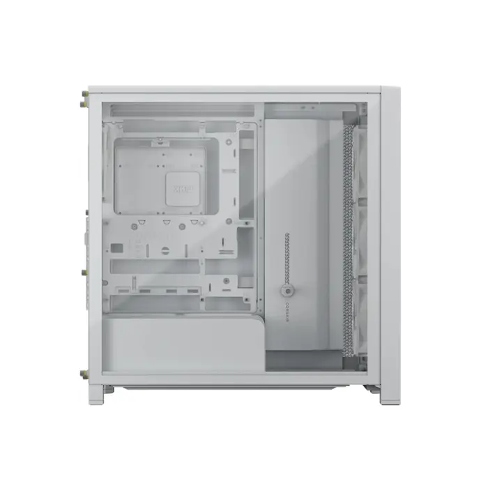 CORSAIR Geh Midi FRAME 4000D RS Wood Mid-Tower, White/Oak