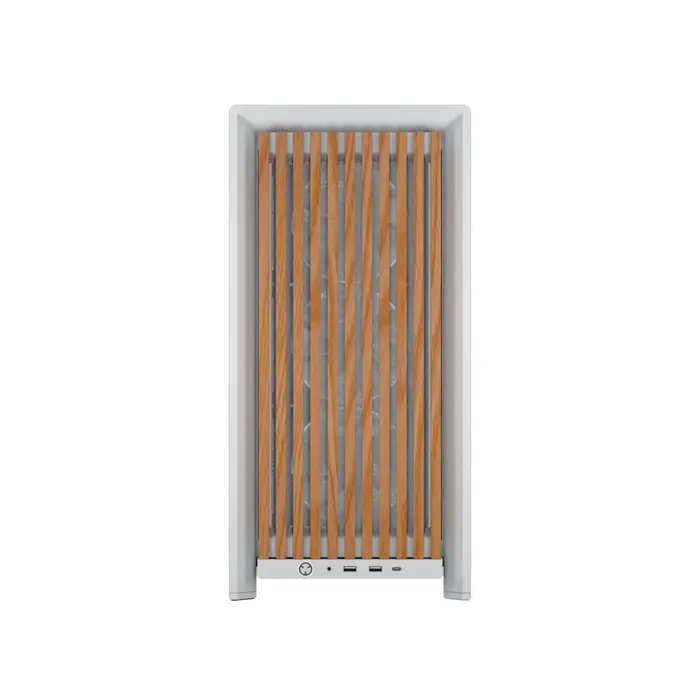 CORSAIR Geh Midi FRAME 4000D RS Wood Mid-Tower, White/Oak
