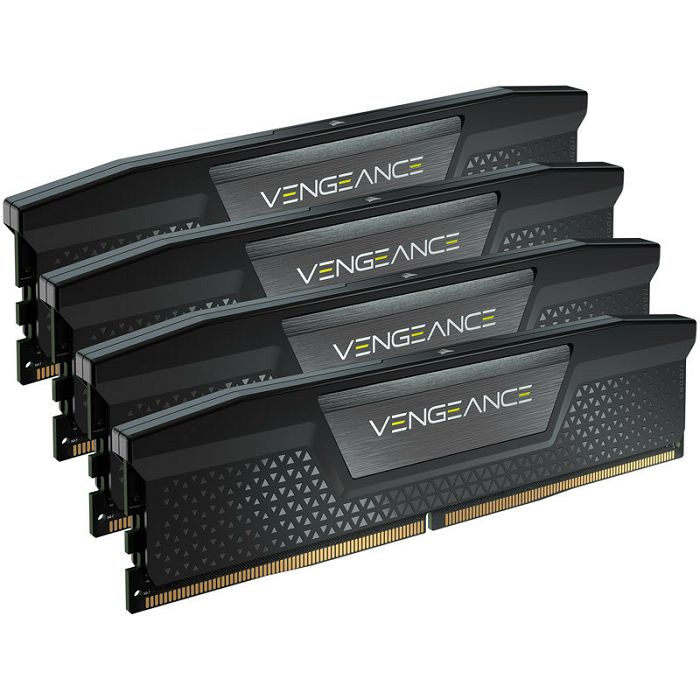 Corsair Vengeance, DDR5-5200, XMP 3.0, CL38 - 192 GB Quad-Kit, black CMK192GX5M4B5200C38