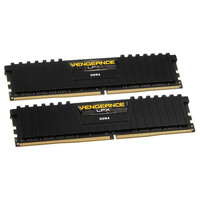 Corsair Vengeance LPX black, DDR4-3600, CL18 - 32 GB Dual-Kit CMK32GX4M2D3600C18