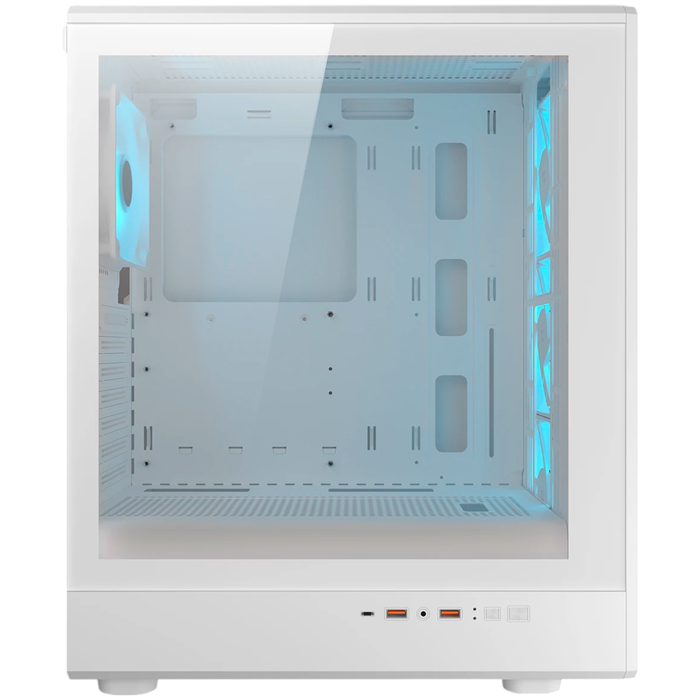 COUGAR AIRFACE PURE PRO PC Case, Mid Tower, White