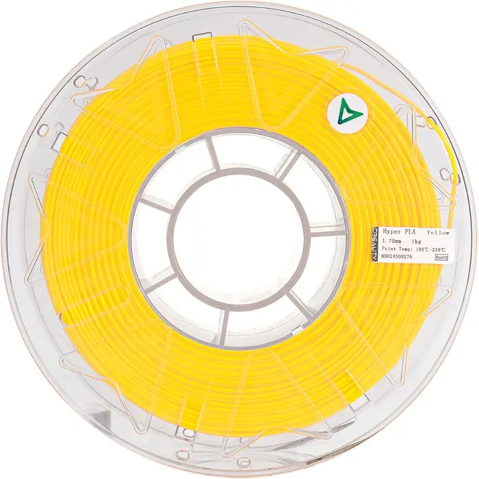 Creality Hyper PLA RFID, 3D filament (yellow, 1 kg, 1.75 mm, on roll)