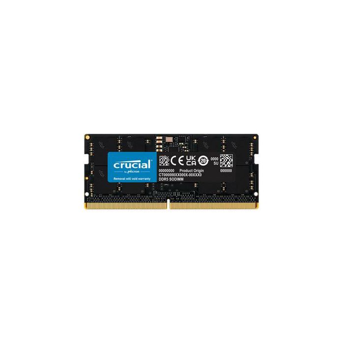 Crucial 32GB DDR5-4800 SODIMM PC5-38400 CL40, 1.1V