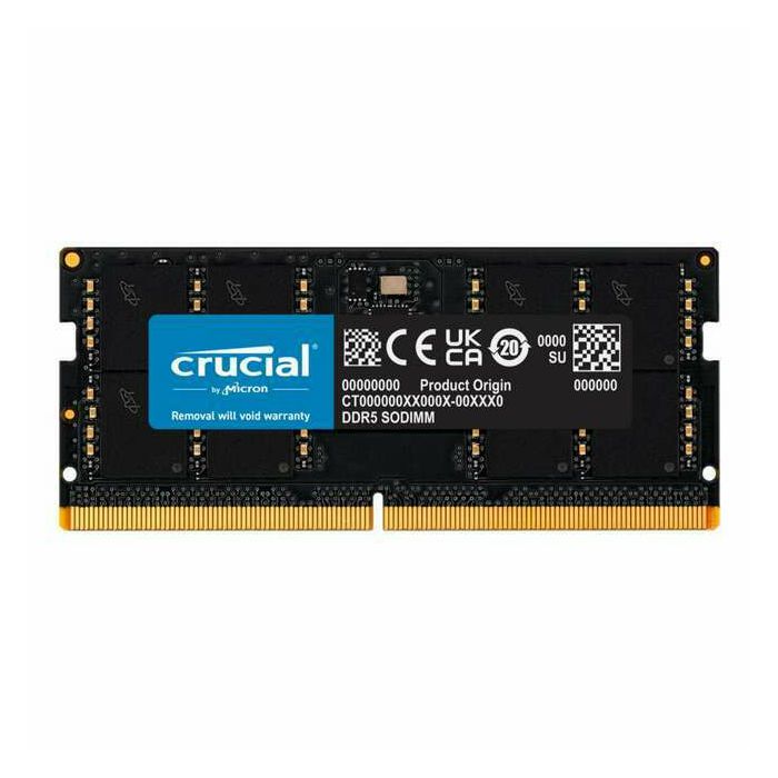 Crucial 32GB DDR5-5600 SODIMM CL46 (16Gbit), EAN: 649528929952