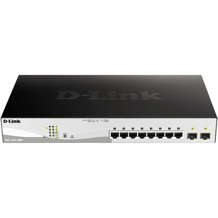 D-Link D-Link DGS-1210-10MP/E PoE/GE/GE/SMA/08, Switch