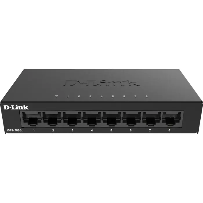 D-Link DGS-108GL / E GE / PoE / SMA / 8