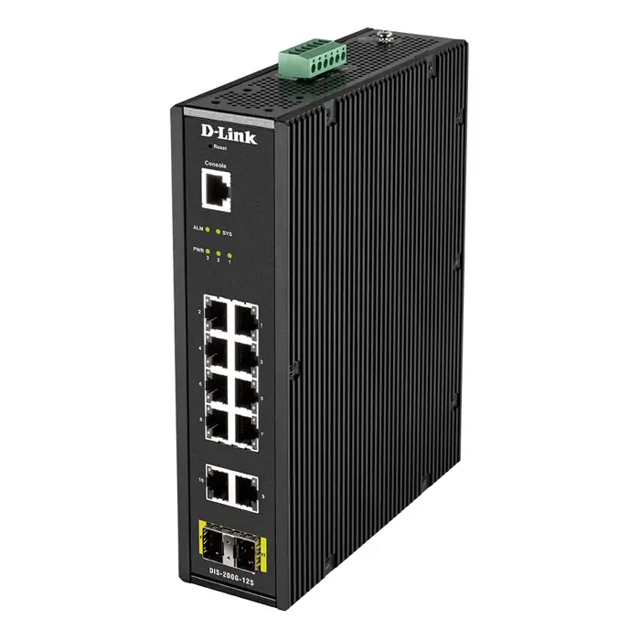 D-Link Industrial Gigabit Smart Managed Switch