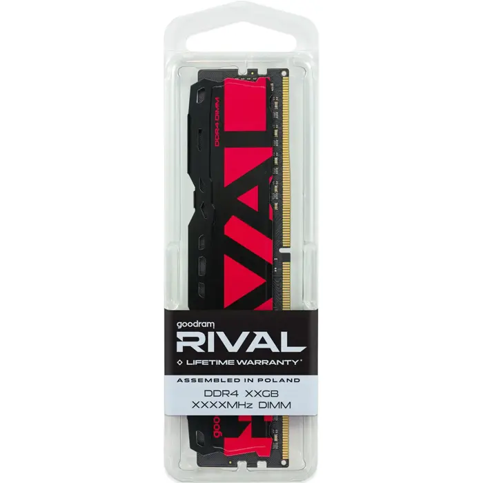 DDR4 2x16GB KIT UDIMM goodram RIVAL Radiant Red
