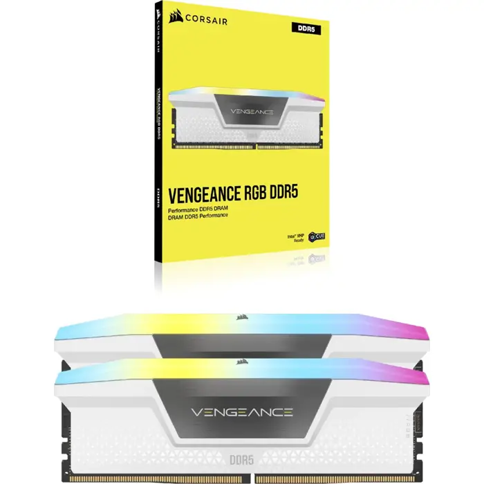 DDR5 32GB PC 6400 CL36 CORSAIR KIT (2x16GB) Vengeance white retail