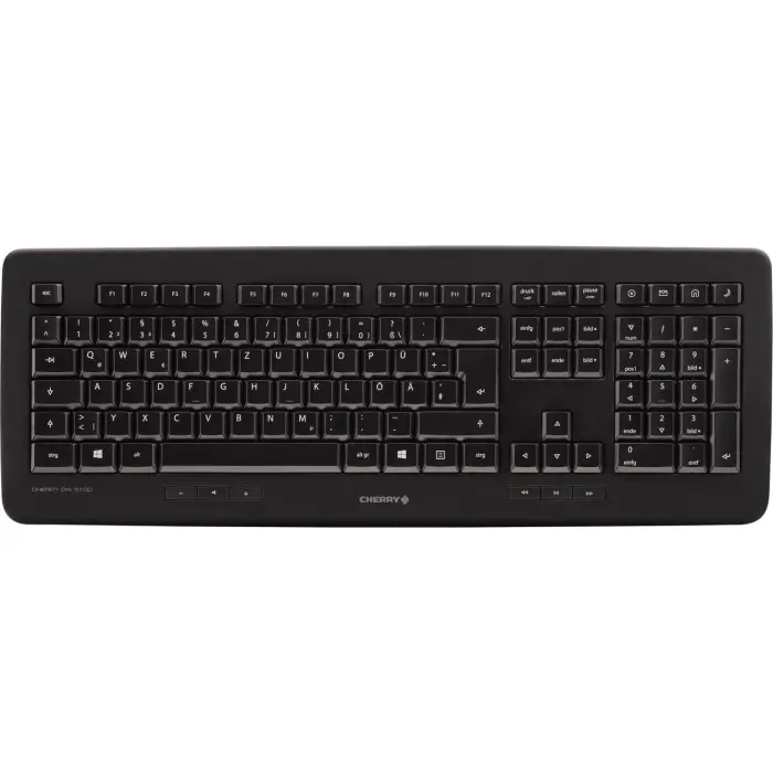 DE Layout - Cherry DW 5100 DE black U