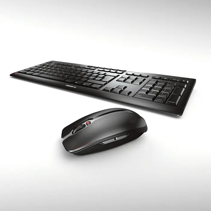 DE layout - CHERRY STREAM DESKTOP, desktop set (black, SX scissor technology)